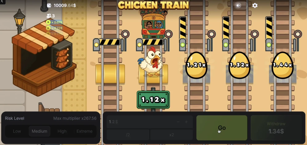 Chicken vs Train demo